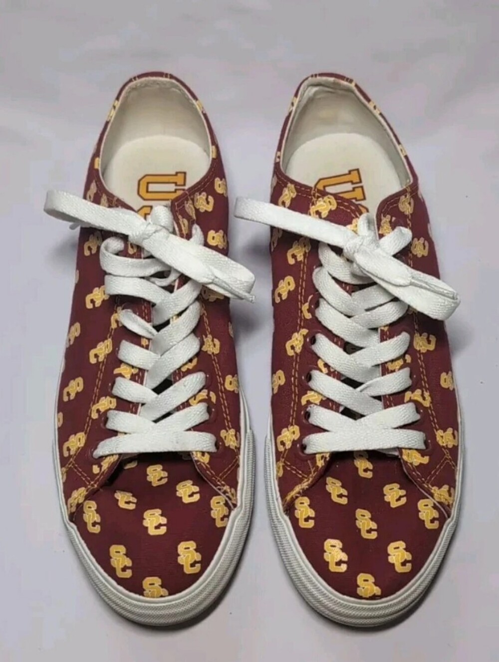 Row One USC trojans canvas sneaker Size men's 6, women's 7.5 shoes